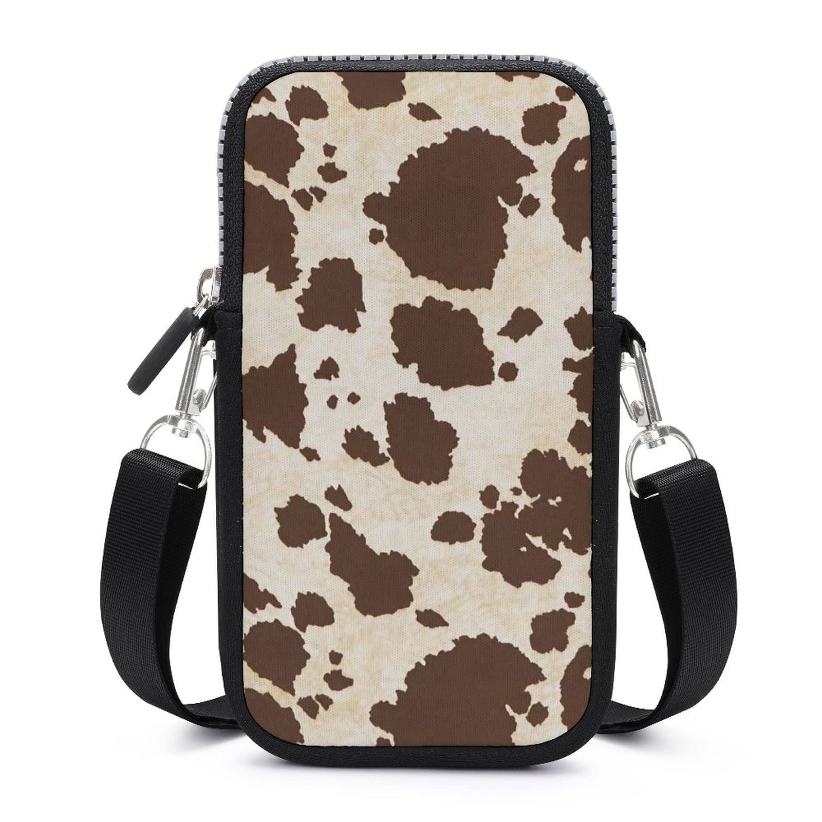 【むー】☆お財布&スマホショルダー ポシェット【ホルスタイン柄】 Amazon.co.jp: スマホバッグ 牛柄 アニマル ヒョウ柄 携帯電話用ポーチ